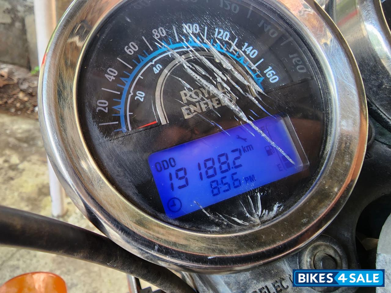 Marine Blue Royal Enfield Thunderbird 350