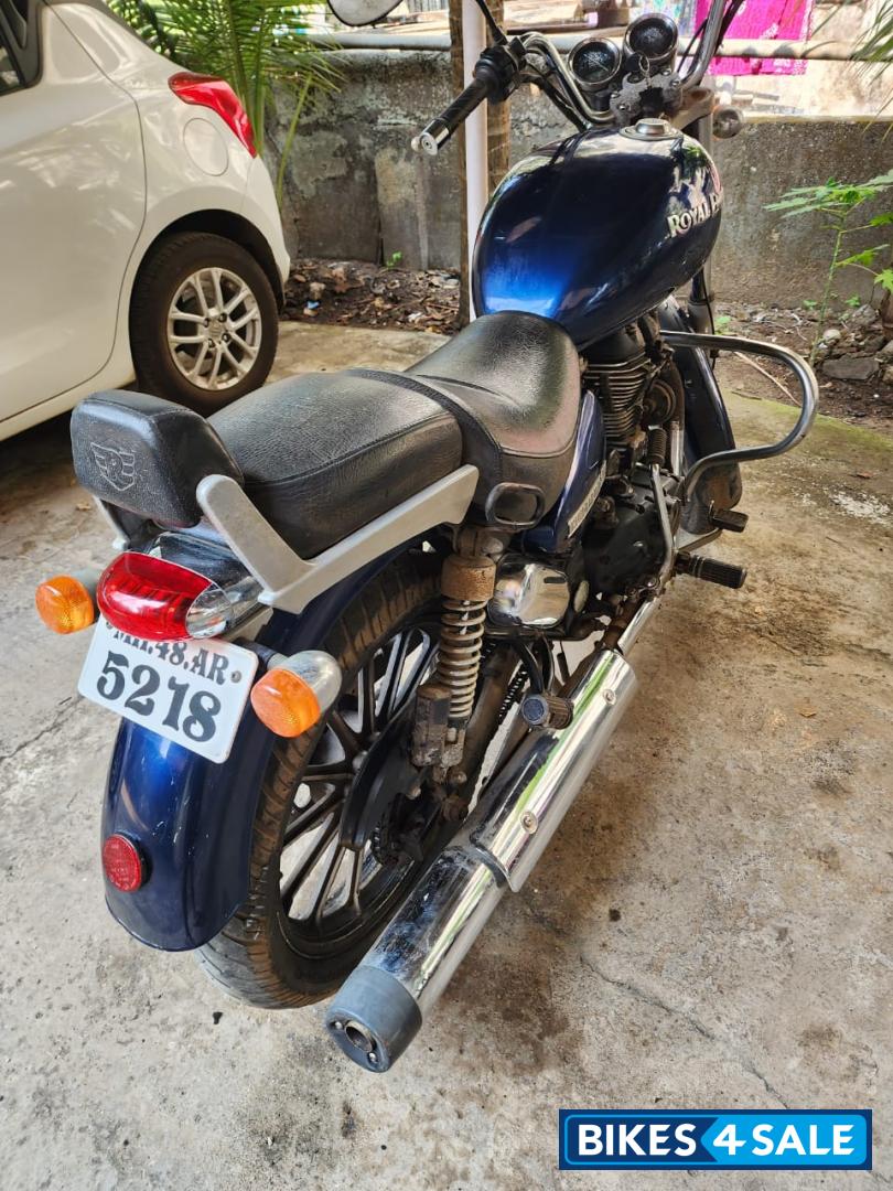 Marine Blue Royal Enfield Thunderbird 350