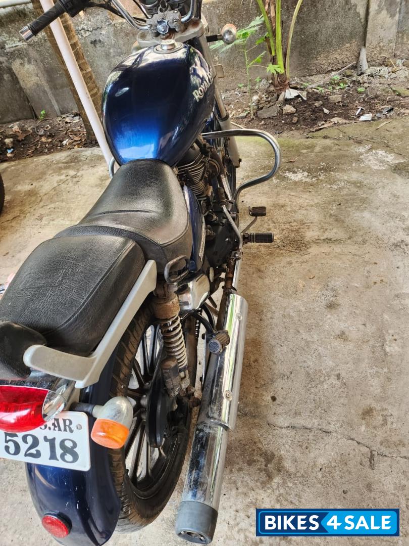 Marine Blue Royal Enfield Thunderbird 350