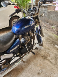 Marine Blue Royal Enfield Thunderbird 350