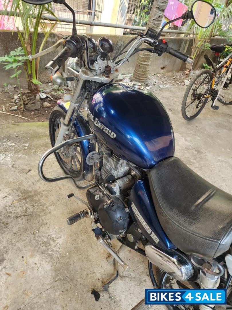 Marine Blue Royal Enfield Thunderbird 350