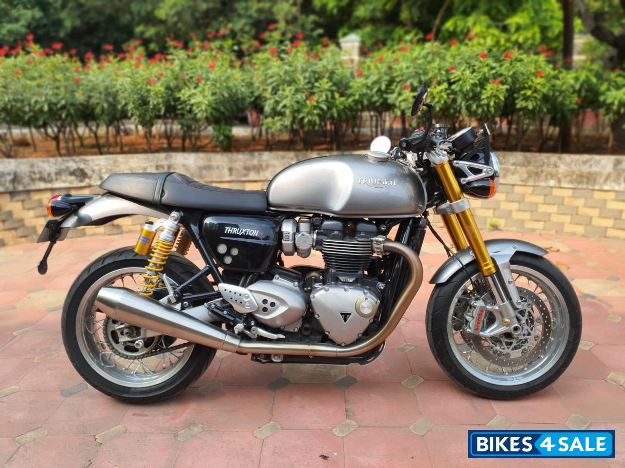 Silver Ice Triumph Thruxton 1200 R