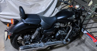 Black Royal Enfield Meteor 350 Stellar