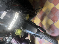 Black Yezdi Adventure Matte