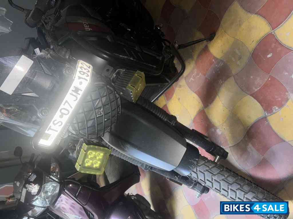 Black Yezdi Adventure Matte