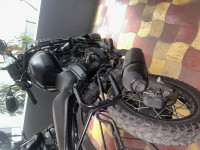 Black Yezdi Adventure Matte