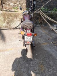 Maroon Royal Enfield Bullet Electra