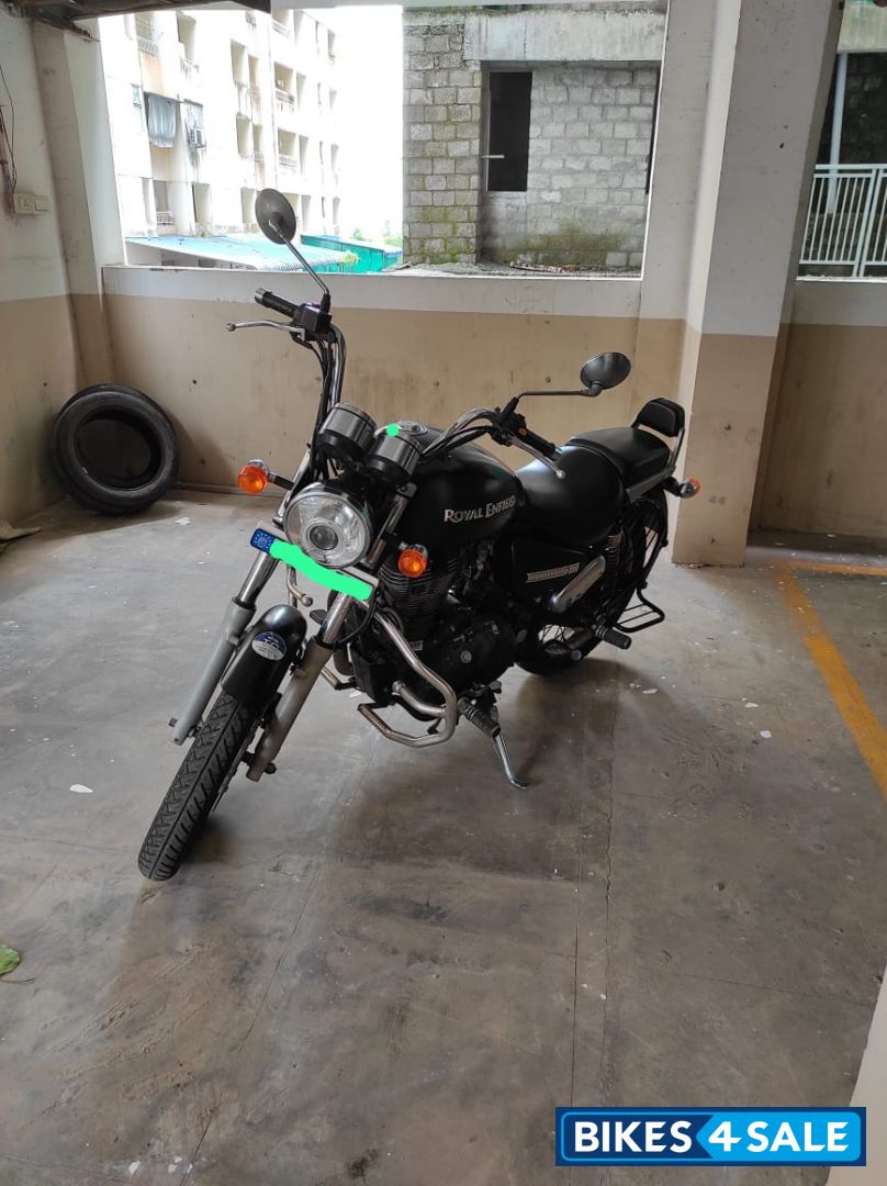 Black Matte Finish Royal Enfield Thunderbird 350