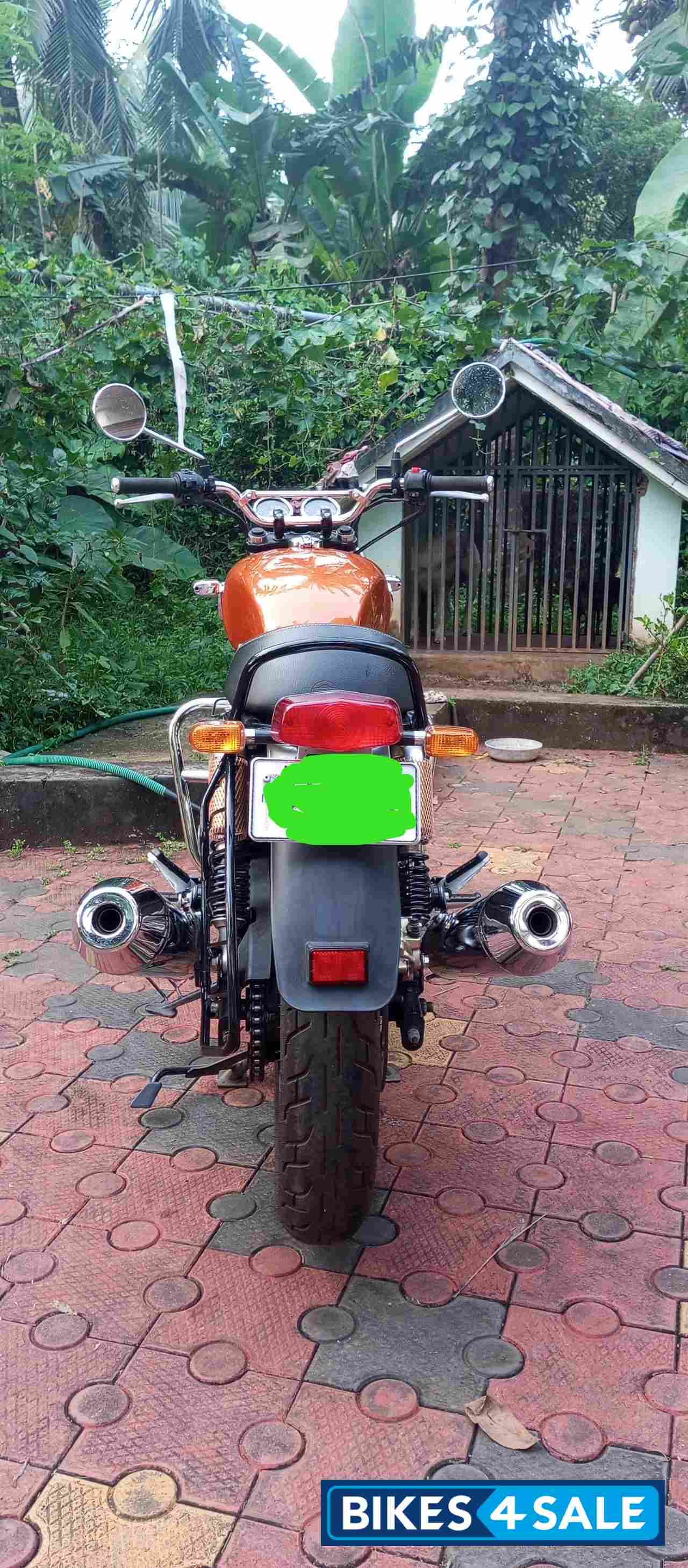 Orange Crush Royal Enfield Interceptor 650 Twin