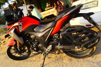 Red Black Honda CB200X