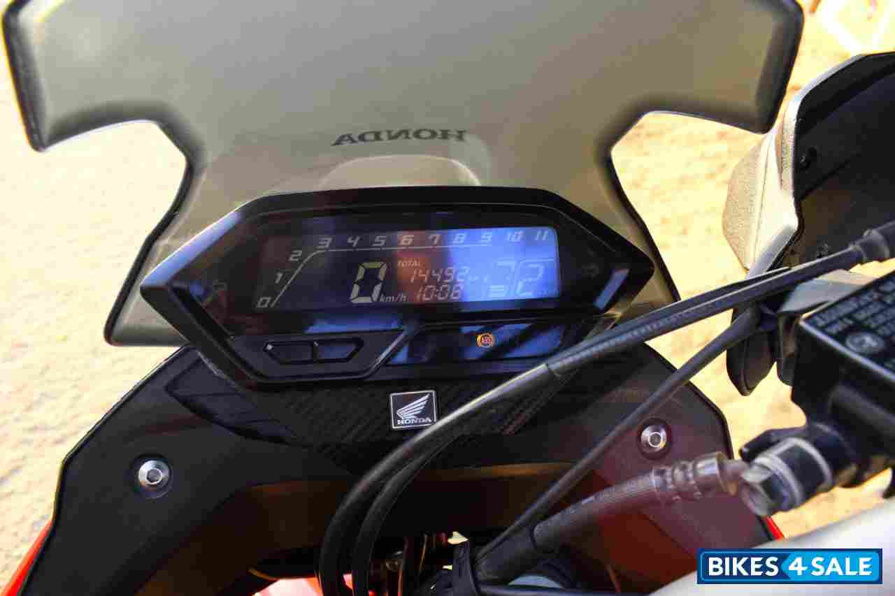 Red Black Honda CB200X