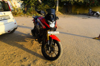 Red Black Honda CB200X