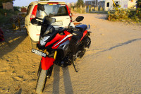 Red Black Honda CB200X