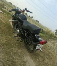 Black Royal Enfield Bullet 350