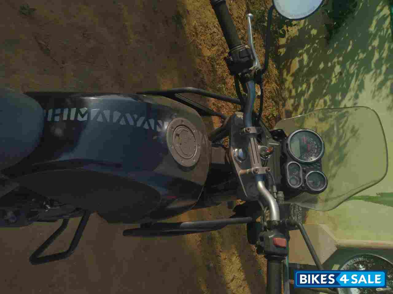 Black Royal Enfield Himalayan