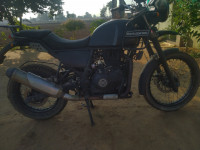 Black Royal Enfield Himalayan