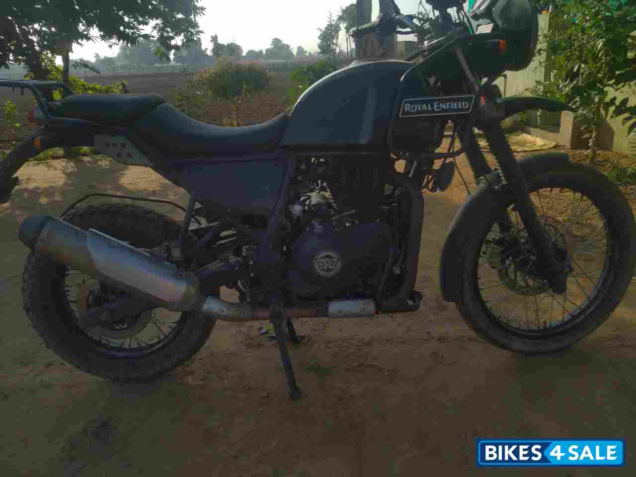 Black Royal Enfield Himalayan