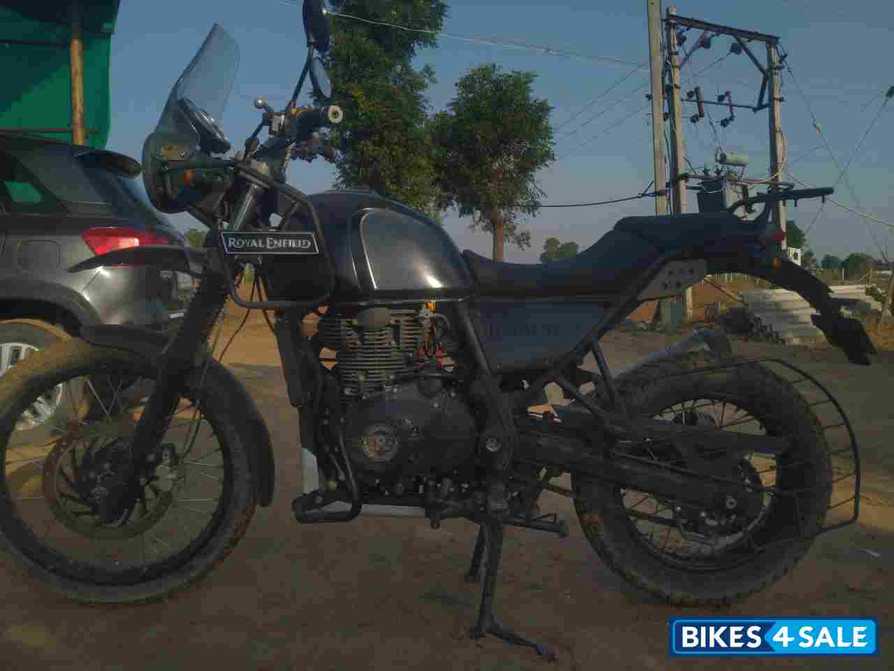 Black Royal Enfield Himalayan