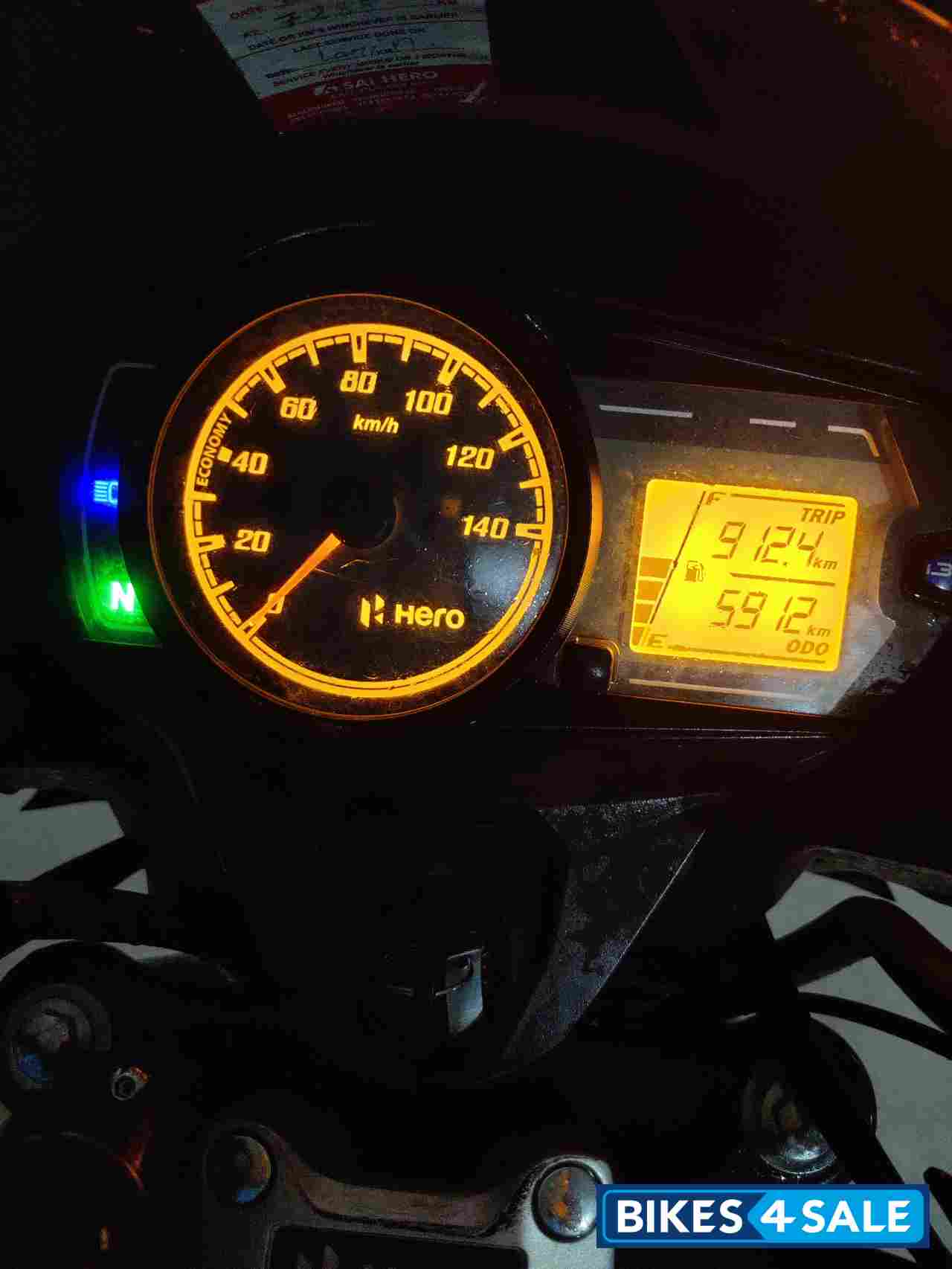 Heavy Grey Hero Passion Pro 110