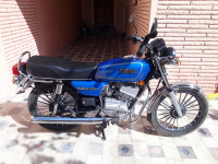Blue Yamaha RX 135