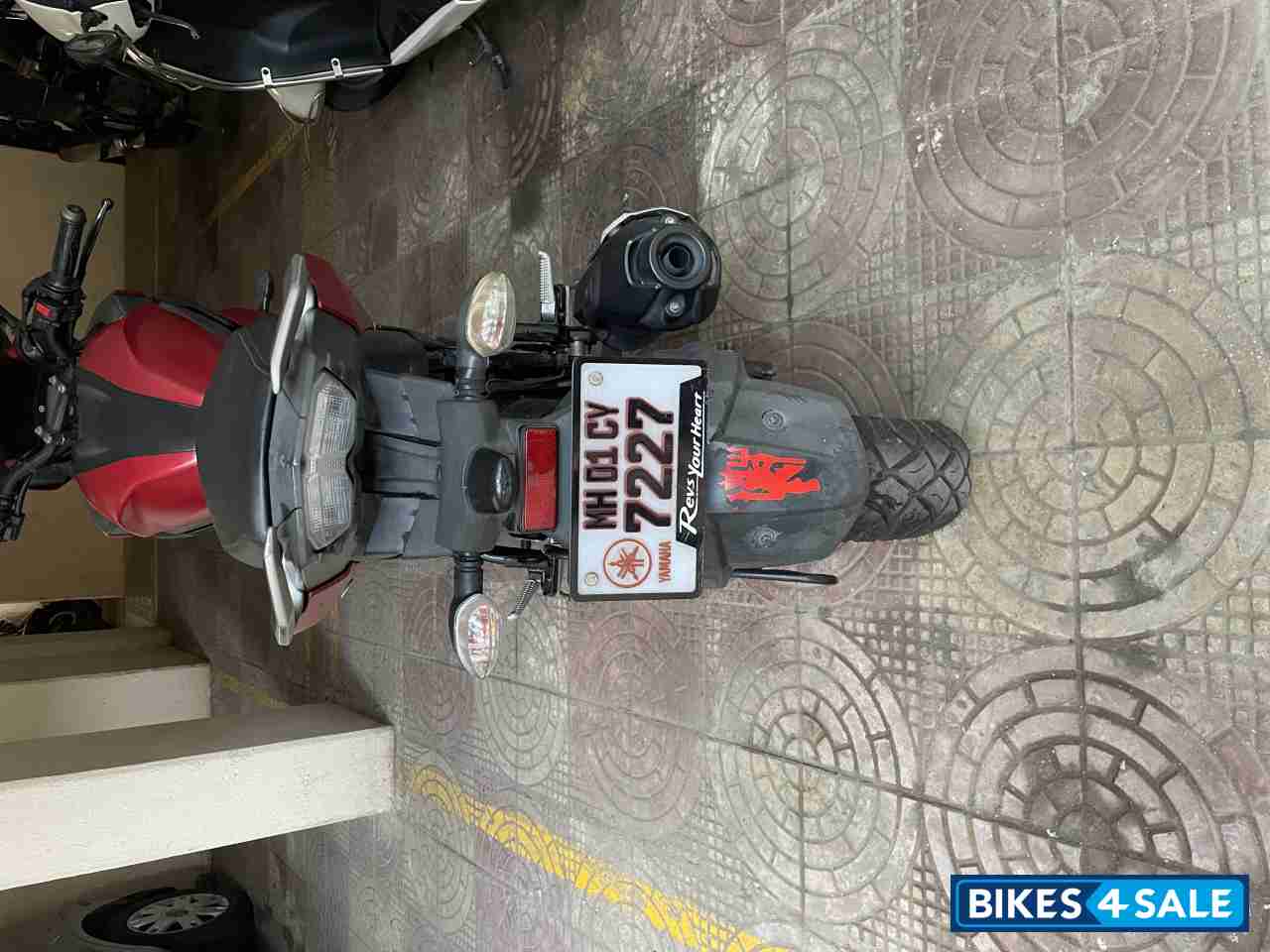 Matte Red Yamaha Fazer 25