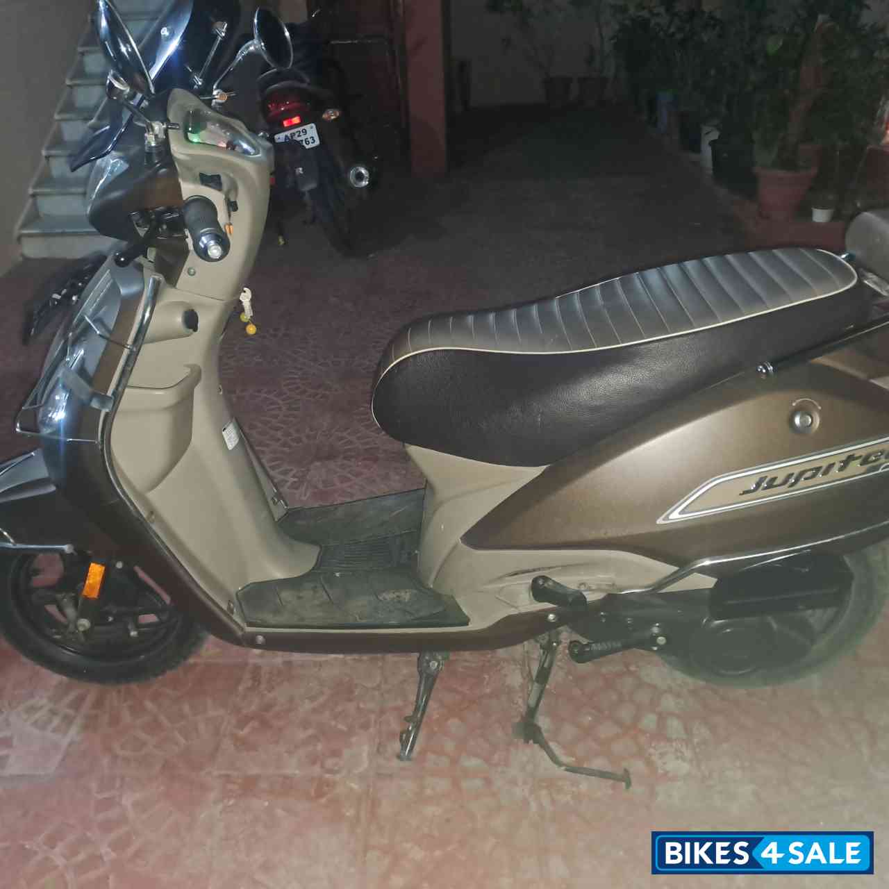 Brown TVS Jupiter Classic BS6