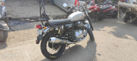 Silver Royal Enfield Interceptor 650 Twin