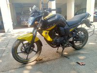 Yellow Black Yamaha FZ-S