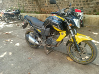 Yellow Black Yamaha FZ-S