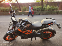 Mat Silver KTM Duke 390 BS6