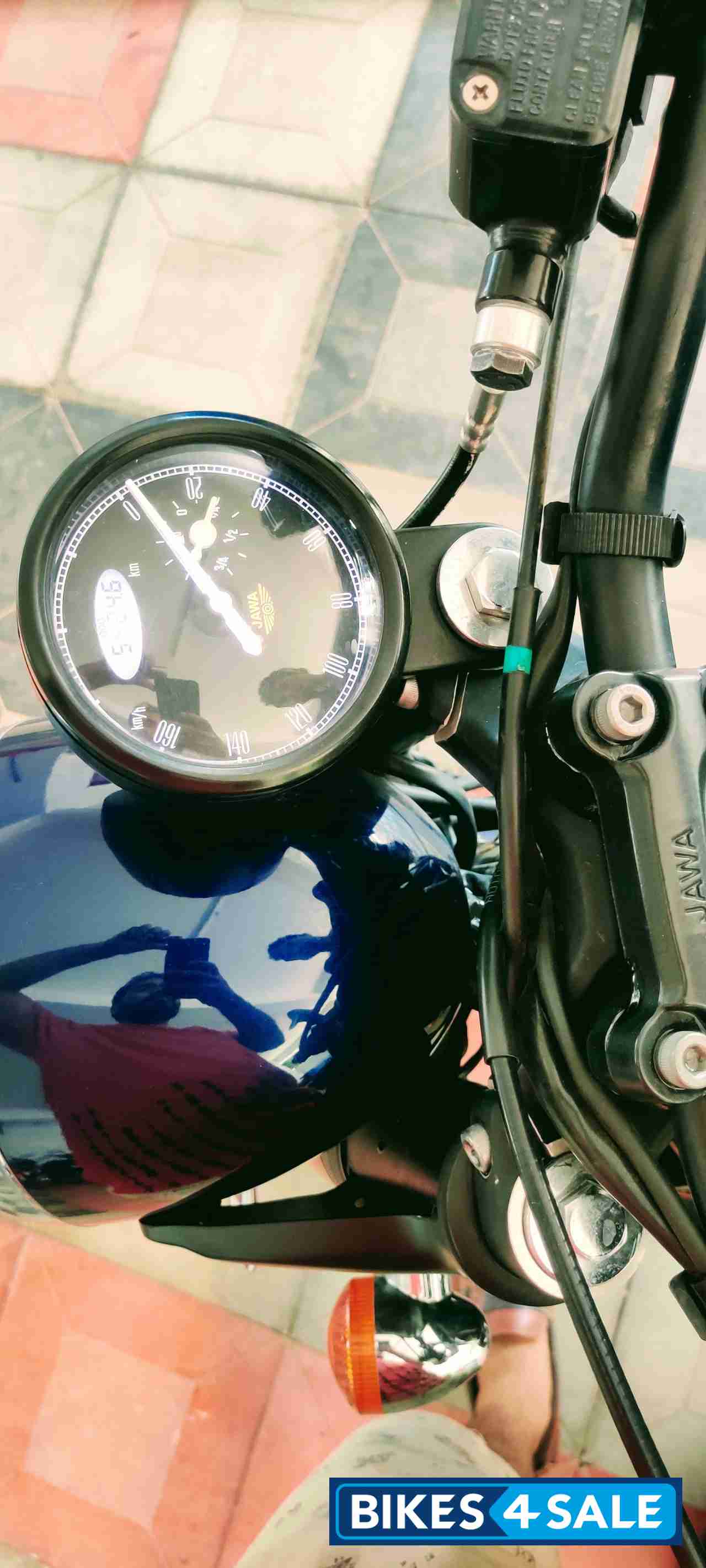 Nebula Blue Jawa forty two BS6