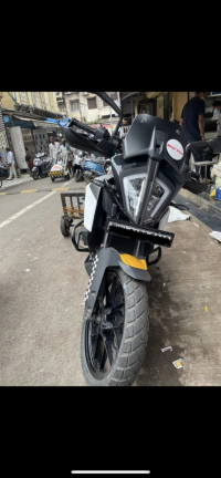 Black And Orange KTM 390 Adventure