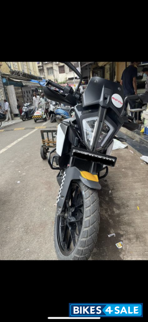 Black And Orange KTM 390 Adventure