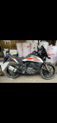 Black And Orange KTM 390 Adventure