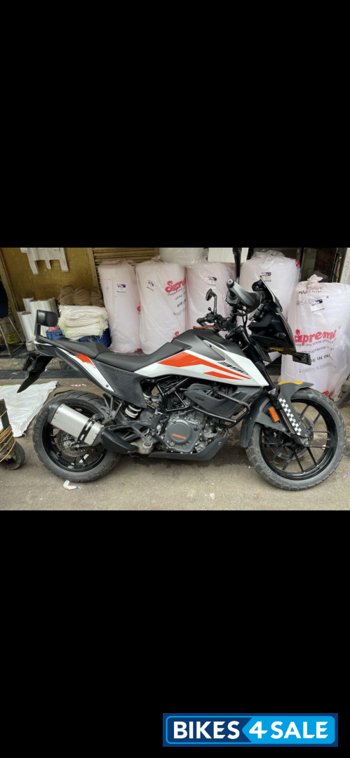 Black And Orange KTM 390 Adventure