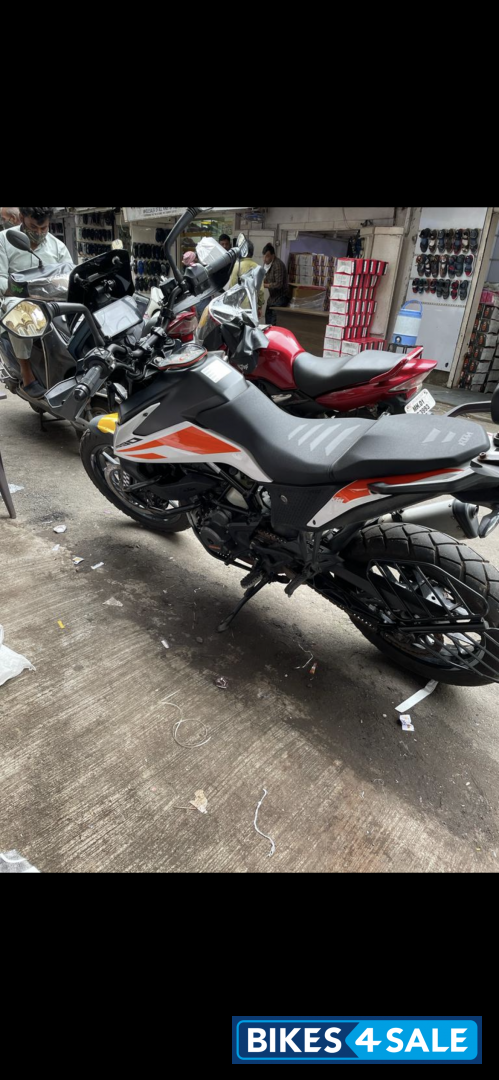 Black And Orange KTM 390 Adventure