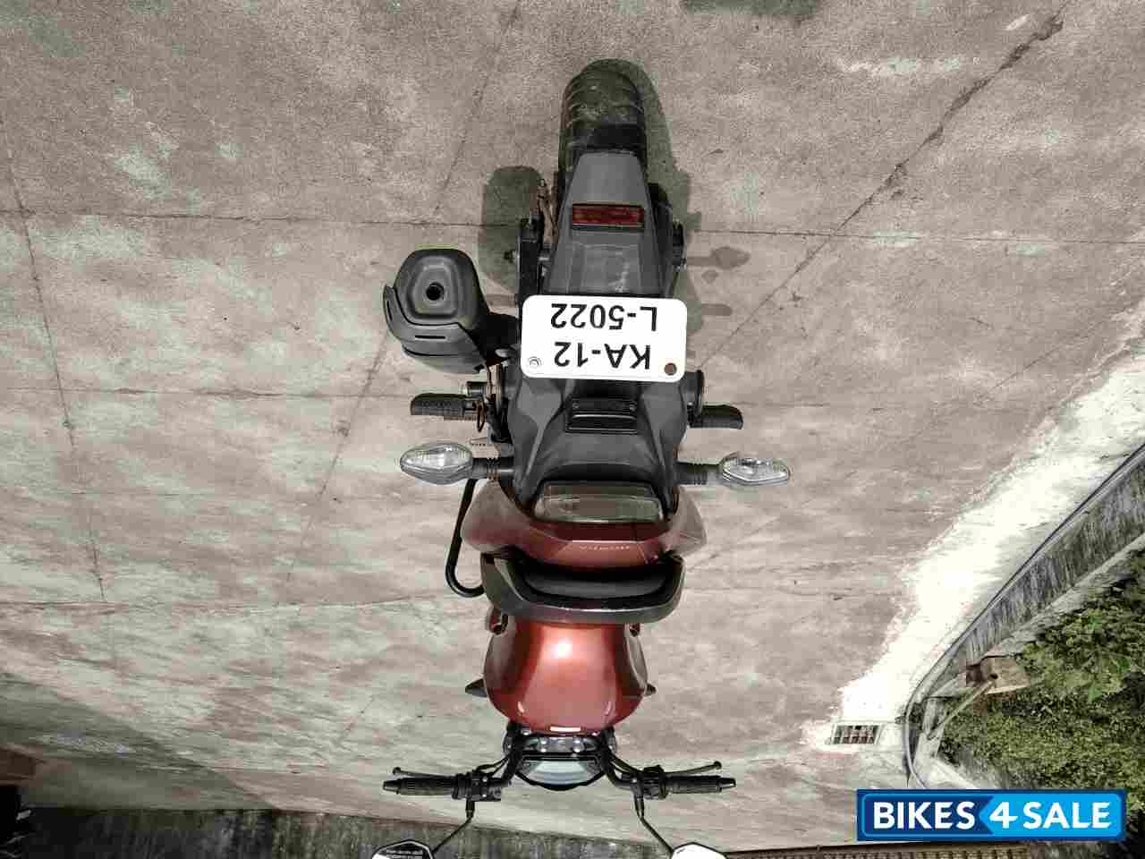 Red Honda CB Trigger