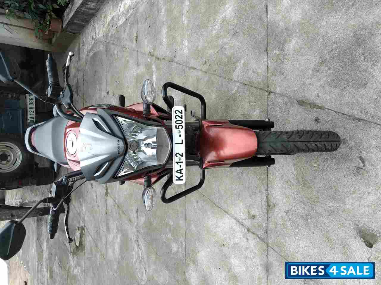 Red Honda CB Trigger