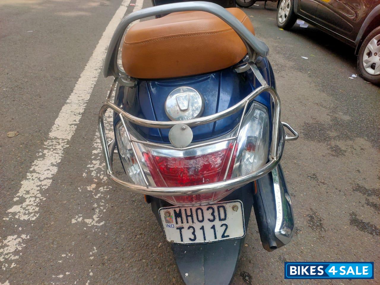 Blue Suzuki Access 125 Special Edition