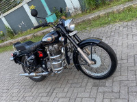 Black Royal Enfield Bullet Standard 350