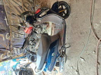 Blue Suzuki Access 125 Special Edition BS6