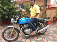 Ventura Blue Royal Enfield Continental GT 650 Twin