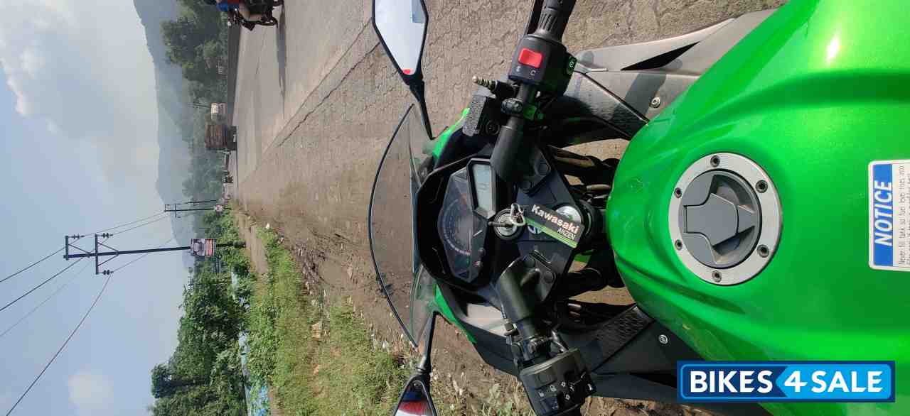 Green Kawasaki Ninja 300R