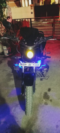 Black Honda CB Trigger