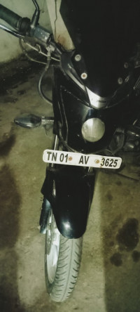 Black Honda CB Trigger