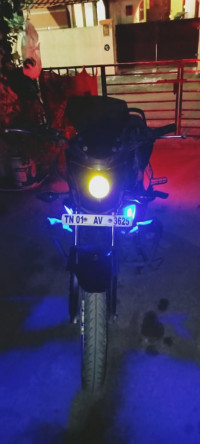 Black Honda CB Trigger