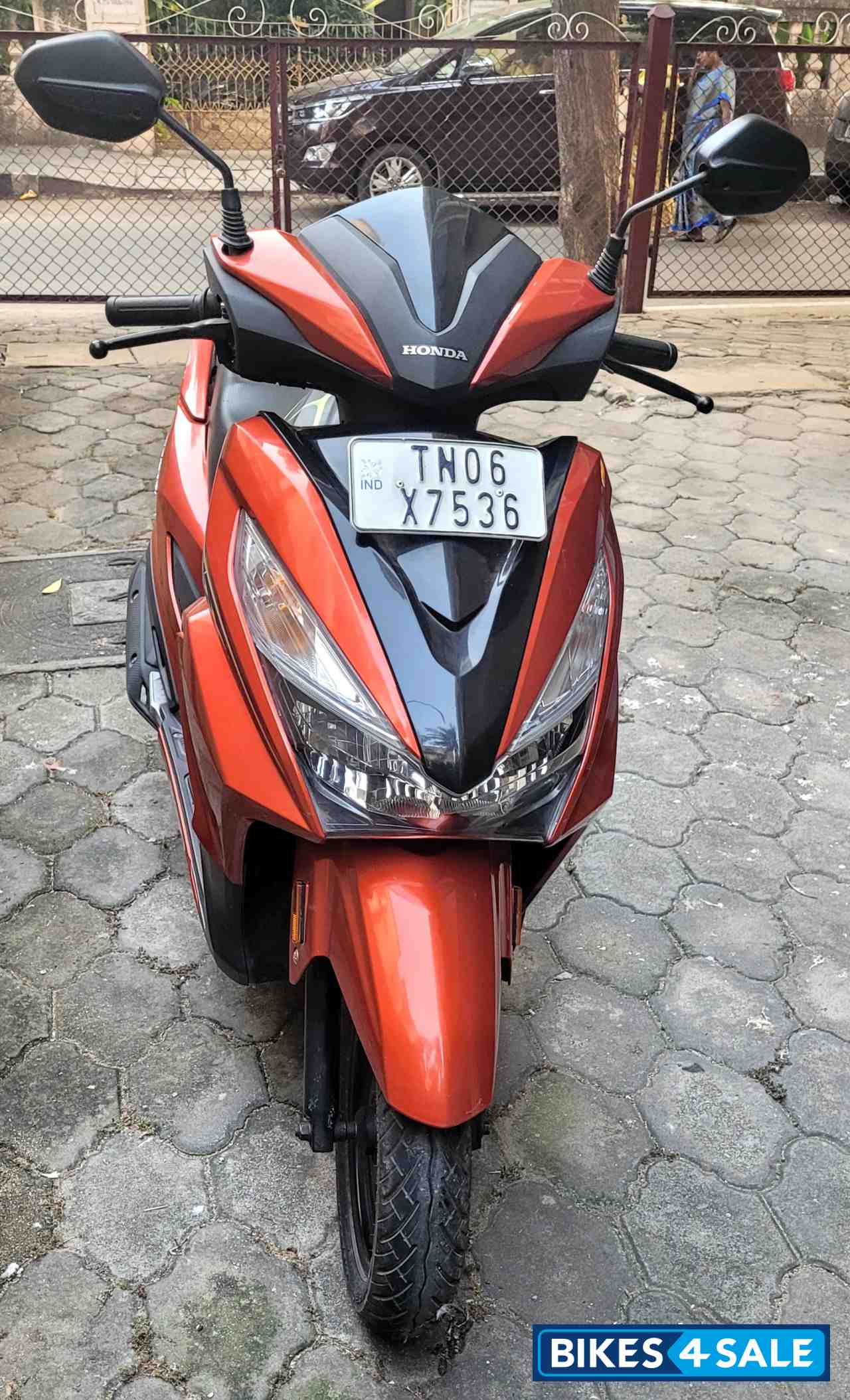 Orange Honda Grazia