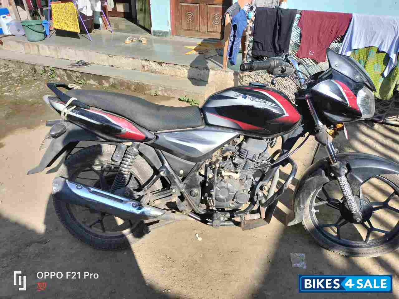 Black Bajaj Discover 110