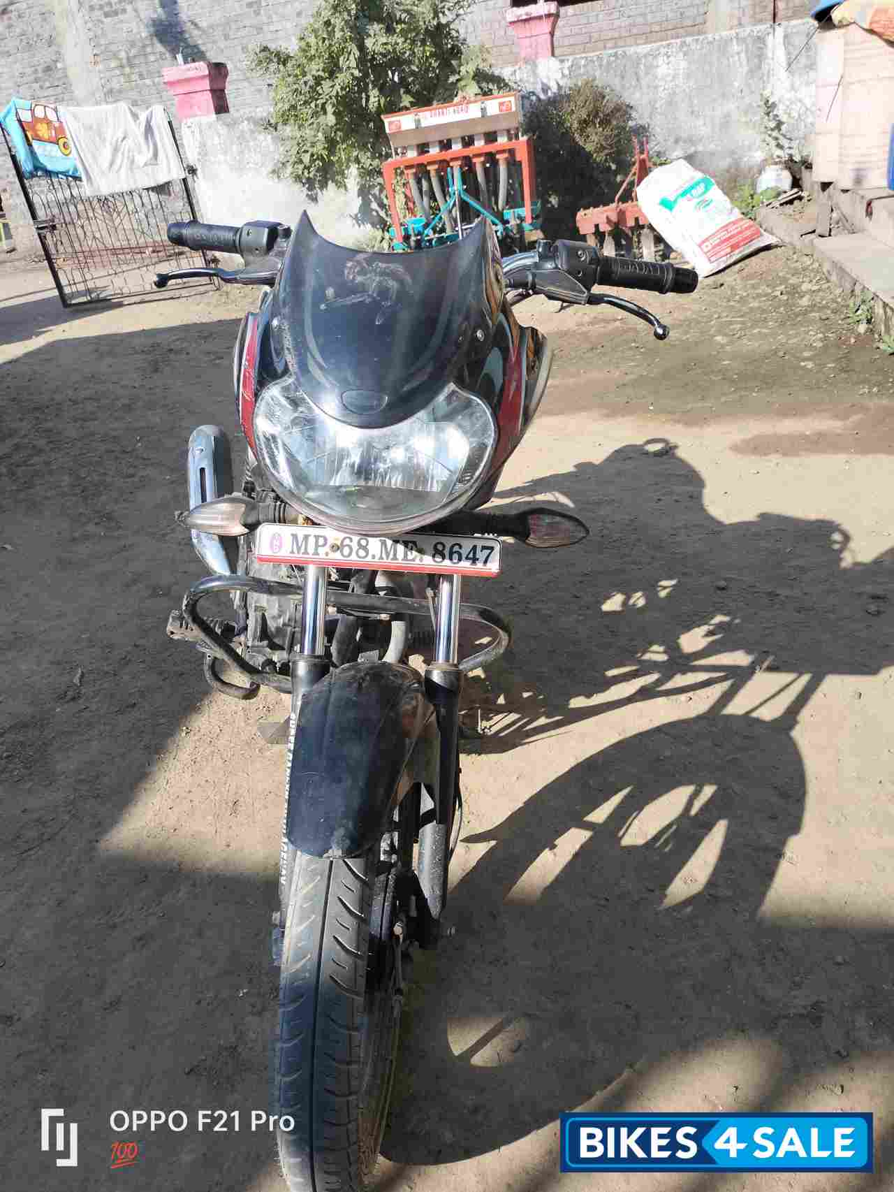 Black Bajaj Discover 110