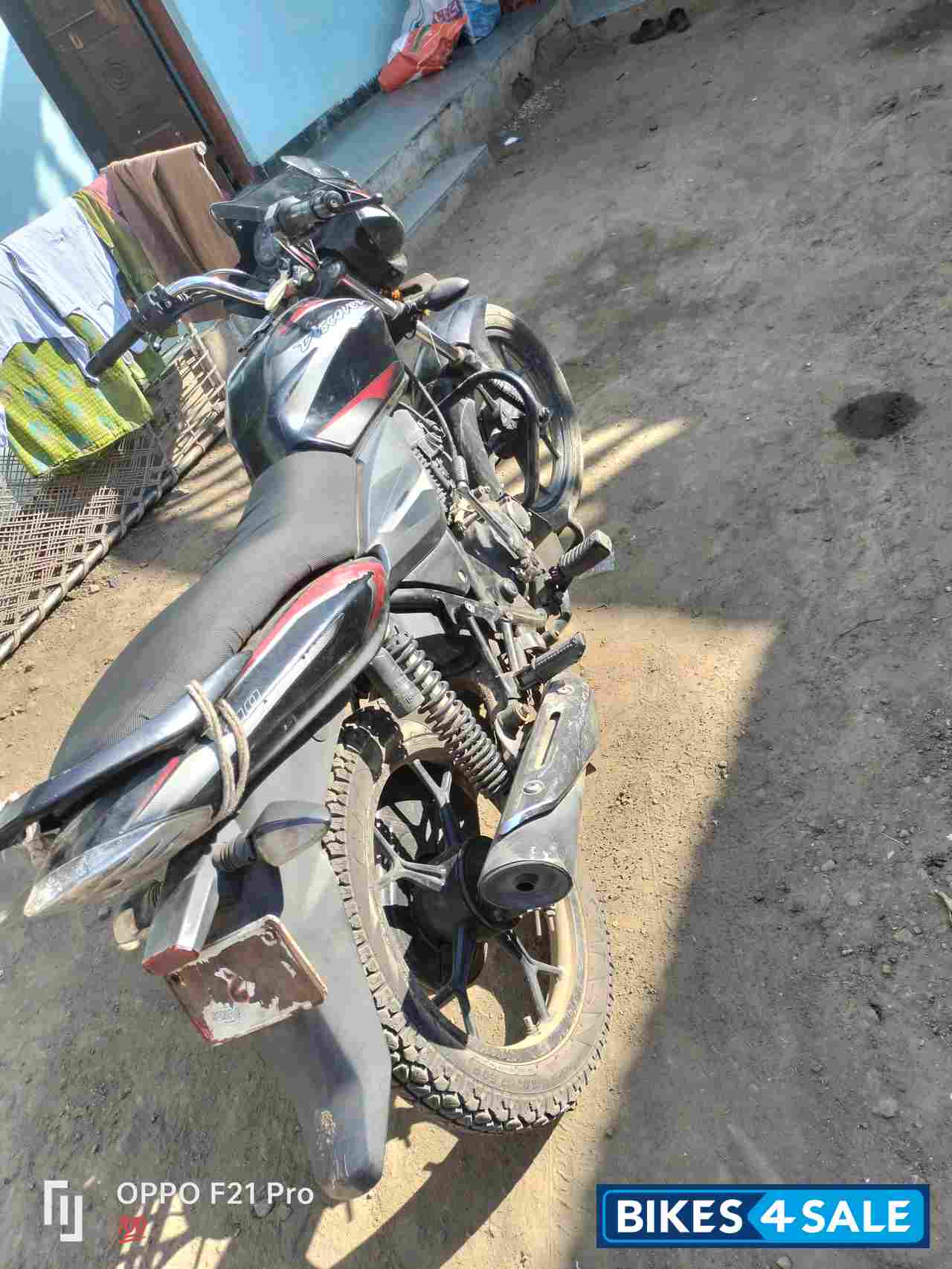 Black Bajaj Discover 110